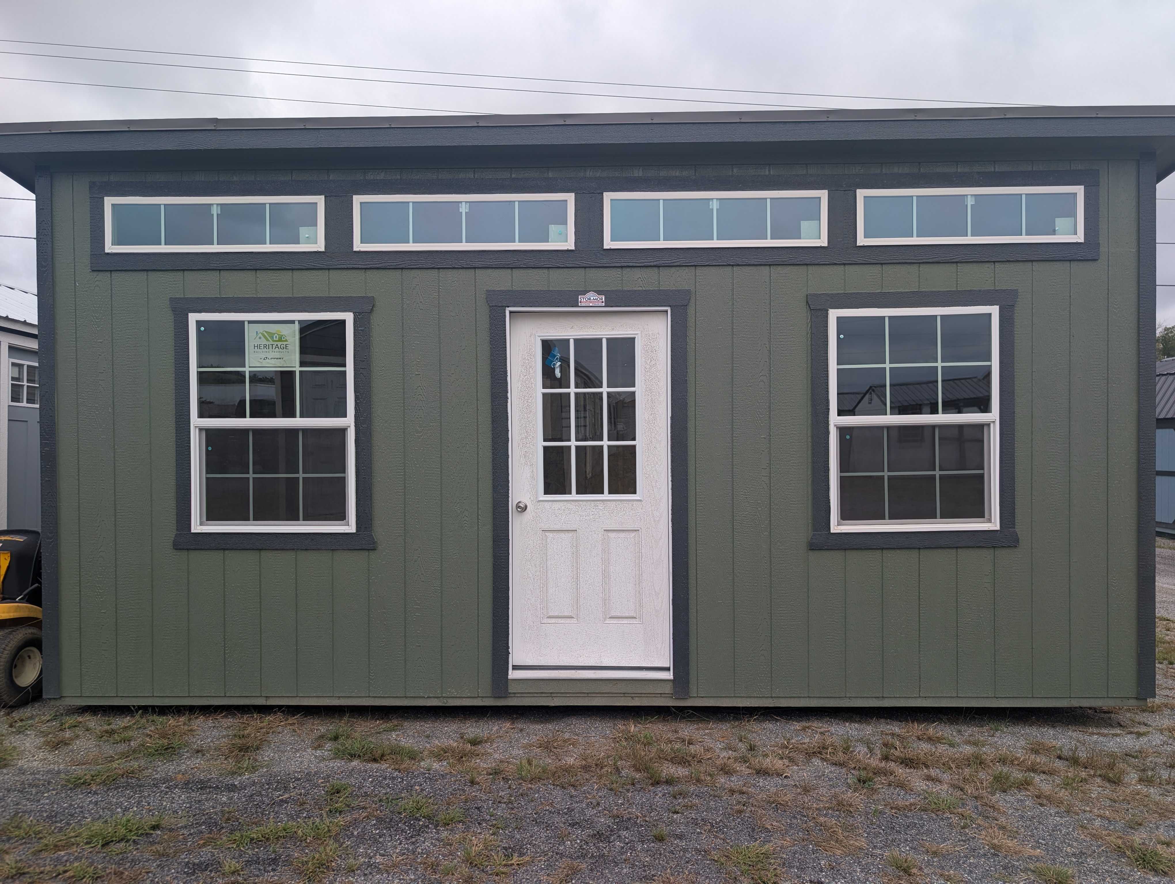 Studio style shed example